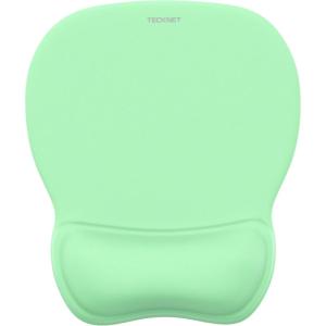 imageTECKNET Gel Mouse Pad with Wrist Rest Ergonomic Office Mousepad with Wrist Support  NonSlip ampamp Smooth Surface Comfortable Desk Accessories Mat for Office Gaming and Study  GradientGreen