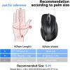 imageTECKNET Rechargeable Jiggler Wireless Mouse BT5030 ampamp 24G 4800 DPI Silent USB A ampamp Bluetooth Mouse 6 Buttons Wide Compatibility  BlackBlack