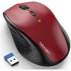imageTECKNET Wireless Mouse RechargeableMouse for Laptop Computer24G USB Computer Mice Wireless6 Button 6400 DPI Ergonomic Silent MicePortable Cordless Travel MiceWide CompatibilityRed