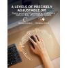 imageTECKNET Wireless Mouse BluetoothBT30ampampBT50Black