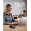 imageTECKNET Wireless Mouse BluetoothBT30ampampBT50Black