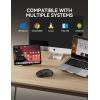 imageTECKNET Wireless Mouse BluetoothBT30ampampBT50Black