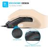 imageTECKNET Wireless Mouse BluetoothBT30ampampBT50Grey