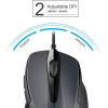 imageTECKNET Wireless Mouse BluetoothBT30ampampBT50Grey