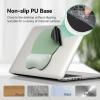 imageTECKNET Gel Mouse Pad Set with Wrist Rest and Keyboard Wrist Rest Ergonomic Mousepad Rests with NonSlip PU Base for Pain Relief Computer Laptop Office ampamp HomeGreen