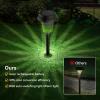 imageTECKNET Solar Pathway Lights 8 Pack Color Changing Solar Lights with Warm White ampamp RGB Colored IP68 Waterproof Colored Pathway Light Outdoor for Yard Auto OnOff10 PACK