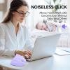 image:imageTECKNET Ergonomic Mouse Wireless Bluetooth Vertical Mouse 4800 DPI Optical Tracking 6 Adjustable DPI Quiet Clicks 24GHz with USB A Receiver 12 Months Battery 6 Buttons Wide CompatibilityPurple