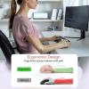 image:imageTECKNET Ergonomic Mouse Wireless Rechargeable Mouse Silent for Carpal Tunnel Right Hand 24GHz USB Vertical Mouse Wireless for Laptop 5 Adjustable 4800 DPI Computer MacBook DesktopPink