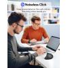 image:imageTECKNET Ergonomic Mouse Wireless Rechargeable Mouse Silent for Carpal Tunnel Right Hand 24GHz USB Vertical Mouse Wireless for Laptop 5 Adjustable 4800 DPI Computer MacBook DesktopBlack