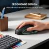 image:imageTECKNET Wireless Mouse Bluetooth Mouse BT5030 amp 24G Rechargeable 4800 DPI Silent Mice Computer Mice with USB A ReceiverErgonomic Grips Optical Cordless Mice for LaptopMacPCBlackBlack
