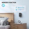 image:imageTECKNET Wireless Doorbell Plugthrough Door Bell IP66 Waterproof Doorbells 1300ft Cordless Rang Door Bell Ringer Wireless 60 Ringtones amp 5 Level Volume 0110 dB Doorbell Chime for HomeClassroomInky