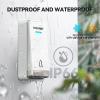 image:imageTECKNET Wireless Doorbell Plugthrough Door Bell IP66 Waterproof Doorbells 1300ft Cordless Rang Door Bell Ringer Wireless 60 Ringtones amp 5 Level Volume 0110 dB Doorbell Chime for HomeClassroomWhite