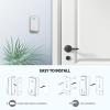 image:imageTECKNET Wireless Doorbell Plugthrough Door Bell IP66 Waterproof Doorbells 1300ft Cordless Rang Door Bell Ringer Wireless 60 Ringtones amp 5 Level Volume 0110 dB Doorbell Chime for HomeClassroomWhite