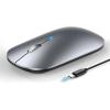 image:imageTECKNET Rechargeable Bluetooth Mouse  USB  BT50  BT30  Silent Mouse 4Level DPI Portable Design Computer Mice for Laptop Mac Android iPad and Apple DevicesSilver