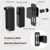 image:imageTECKNET NoDrill Mount for Blink Video Doorbell 1st amp 2nd Gen AntiTheft Security Bracket with Rain Cover Unobstructed View amp Sensor Easy Apartment InstallationBlackBlack