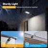 image:imageTECKNET Solar Street Lights Outdoor Waterproof  Dusk to Dawn Solar Powered Street Lights IP66 Pole amp Wall with Motion Sensor amp Remote 3 Work Mode Security Light for Driveway Yard Garage 2 Pack2 Pack