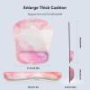 image:imageErgonomic Mouse Pad with Wrist RestKeyboard Pad and Mousepad with Wrist SupportMassage Design Effectively Relieves Carpal Tunnel Syndrome Suitable for Computers and LaptopsPink White