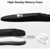 image:imageErgonomic Mouse Pad with Wrist RestKeyboard Pad and Mousepad with Wrist SupportMassage Design Effectively Relieves Carpal Tunnel Syndrome Suitable for Computers and LaptopsBlack