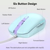 image:imageTECKNET Wired Mouse  USB Corded Mouse with RGB Backlit Full Size Optical Silent Mouse with Side ButtonsLED Plug and Play Wired Connection Office Mice for DesktopPCLaptopGreen