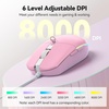 image:imageTECKNET Wired Mouse  USB Corded Mouse with RGB Backlit Full Size Optical Silent Mouse with Side ButtonsLED Plug and Play Wired Connection Office Mice for DesktopPCLaptopPink
