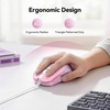 image:imageTECKNET Wired Mouse  USB Corded Mouse with RGB Backlit Full Size Optical Silent Mouse with Side ButtonsLED Plug and Play Wired Connection Office Mice for DesktopPCLaptopPink