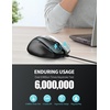 image:imageTECKNET Wired Mouse  USB Corded Mouse with RGB Backlit Full Size Optical Silent Mouse with Side ButtonsLED Plug and Play Wired Connection Office Mice for DesktopPCLaptopGrey