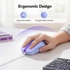 image:imageTECKNET Wired Mouse  USB Corded Mouse with RGB Backlit Full Size Optical Silent Mouse with Side ButtonsLED Plug and Play Wired Connection Office Mice for DesktopPCLaptopPurple