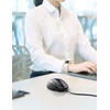 image:imageTECKNET Wired Mouse  USB Corded Mouse with RGB Backlit Full Size Optical Silent Mouse with Side ButtonsLED Plug and Play Wired Connection Office Mice for DesktopPCLaptopGrey
