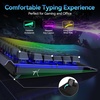 image:imageTECKNET Wireless Gaming Keyboard 2in1 24G Wireless amp Wired Rechargeable Keyboard 4000mAh Battery 15Zone RGB Computer Keyboard Metal Panel PC Gaming Keyboards Whisper Quiet Gaming Switchblack