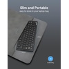 image:imageTECKNET 24G Wireless Keyboard  Mini Compact Keyboard with Media Hotkeys