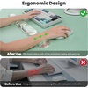 image:imageTECKNET Clear Gel Wrist Rest for Computer Keyboard Ergonomic Gel Keyboard Wrist Rest Set for Typing Pain Relief Comfortable Silicone Wrist Support Pad for OfficeComputerLaptopGaming TransparentTransparent