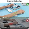 image:imageTECKNET Clear Gel Wrist Rest for Computer Keyboard Ergonomic Gel Keyboard Wrist Rest Set for Typing Pain Relief Comfortable Silicone Wrist Support Pad for OfficeComputerLaptopGaming TransparentBlue