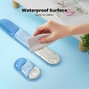 image:imageTECKNET Clear Gel Wrist Rest for Computer Keyboard Ergonomic Gel Keyboard Wrist Rest Set for Typing Pain Relief Comfortable Silicone Wrist Support Pad for OfficeComputerLaptopGaming TransparentBlue