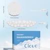 image:imageTECKNET Cloud Mouse Pad with Wrist Rest Ergonomic Cloud Wrist Rest with NonSlip Base PU Leather Memory Foam Mouse Pad Wrist Support for Keyboard and Mouse Pain Relief for Typing Gaming WhiteWhite