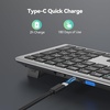 image:imageTECKNET Gel Mouse Pad amp Keyboard Wrist Rest  Bluetooth Keyboard Rechargeable