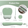 image:imageTECKNET Gel Mouse Pad amp Keyboard Wrist Rest  Bluetooth Keyboard Rechargeable