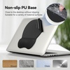 image:imageTECKNET Gel Mouse Pad with Wrist Rest 3 in 1 Keyboard Wrist Rest for Pain Relief NonSlip PU Base amp Easy Typing Ergonomic Mousepad Set for Office amp HomeBlackBlack