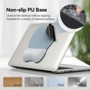 image:imageTECKNET Gel Mouse Pad with Wrist Rest 3 in 1 Keyboard Wrist Rest for Pain Relief NonSlip PU Base amp Easy Typing Ergonomic Mousepad Set for Office amp HomeBlackBlue
