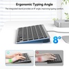 image:imageTECKNET Wired Keyboard for MacOS Devices with Dual Interface Slim Mac Keyboard Comfortable Ergonomic Typing Angle amp Stable Connection for PCLaptop Compatible with MacBook iMac Mac Black Gray