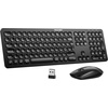 image:imageTECKNET Wireless Keyboard and MouseCharcoal