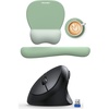 image:imageTECKNET Gel Mouse Pad and Keyboard Wrist Rest Set  Ergonomic Mouse