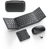 image:imageTECKNET Wireless Keyboard and Mouse Combo Mini Cordless Computer Keyboard and Mouse Set 24GHz