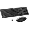 image:imageTECKNET Wireless Keyboard and MouseCharcoal