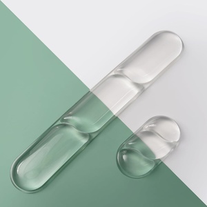 image:imageTECKNET Clear Gel Wrist Rest for Computer Keyboard Ergonomic Gel Keyboard Wrist Rest Set for Typing Pain Relief Comfortable Silicone Wrist Support Pad for OfficeComputerLaptopGaming TransparentTransparent