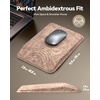 image:imageErgonomic Mouse Pad with Wrist Rest Mousepad with Wrist Support with Builtin Memory Foam and Ergonomic Slope Design Relieves Carpal Tunnel Syndrome PainDesk Computer Office Gaming Mouse PadsYellow