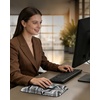 image:imageErgonomic Mouse Pad with Wrist Rest Mousepad with Wrist Support with Builtin Memory Foam and Ergonomic Slope Design Relieves Carpal Tunnel Syndrome PainDesk Computer Office Gaming Mouse PadsTexture