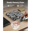 image:imageErgonomic Mouse Pad with Wrist Rest Mousepad with Wrist Support with Builtin Memory Foam and Ergonomic Slope Design Relieves Carpal Tunnel Syndrome PainDesk Computer Office Gaming Mouse PadsTexture