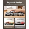 image:imageErgonomic Mouse Pad with Wrist Rest Mousepad with Wrist Support with Builtin Memory Foam and Ergonomic Slope Design Relieves Carpal Tunnel Syndrome PainDesk Computer Office Gaming Mouse PadsTexture
