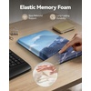 image:imageErgonomic Mouse Pad with Wrist Rest Mousepad with Wrist Support with Builtin Memory Foam and Ergonomic Slope Design Relieves Carpal Tunnel Syndrome PainDesk Computer Office Gaming Mouse PadsMountain Peak