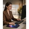 image:imageErgonomic Mouse Pad with Wrist Rest Mousepad with Wrist Support with Builtin Memory Foam and Ergonomic Slope Design Relieves Carpal Tunnel Syndrome PainDesk Computer Office Gaming Mouse PadsUniverse